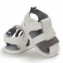 Load image into Gallery viewer, 2019 Baby Summer Shoes Newborn Infant Baby Girl Boy Kids Crib Shoes Soft Sole Solid Hook Causal Anti Slip First Walkers 0-18M
