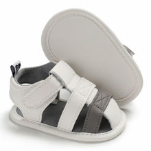 Load image into Gallery viewer, 2019 Baby Summer Shoes Newborn Infant Baby Girl Boy Kids Crib Shoes Soft Sole Solid Hook Causal Anti Slip First Walkers 0-18M
