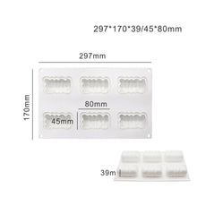 Load image into Gallery viewer, Diamond face love high quality DIY cake silicone mold
