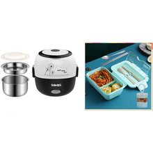 Load image into Gallery viewer, Pluggable heating lunch box
