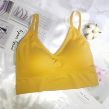 Load image into Gallery viewer, Women Sexy Crop Tops Tube Top Female Streetwear Sleeveless Camis Seamless Sports Lingerie Tee Bra Crop Top Bandeau Top Tank
