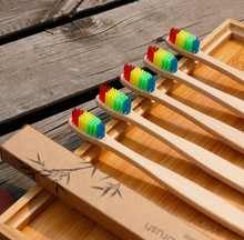 Load image into Gallery viewer, Eco Friendly Bamboo Soft Fibre Toothbrush
