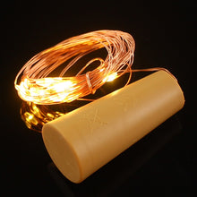 Load image into Gallery viewer, 2M 20-LED Copper Wire String Light with Bottle Stopper for Glass Craft Bottle Wedding Decoration Christmas string lights
