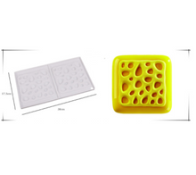 Load image into Gallery viewer, Diamond face love high quality DIY cake silicone mold
