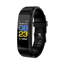 Load image into Gallery viewer, 115 Plus Bluetooth Smart Watch Heart Rate Monitor Smart Watch Fitness Tracker Bracelet Waterproof Smart Wristband
