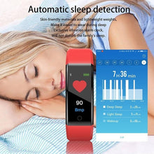 Load image into Gallery viewer, 115 Plus Bluetooth Smart Watch Heart Rate Monitor Smart Watch Fitness Tracker Bracelet Waterproof Smart Wristband
