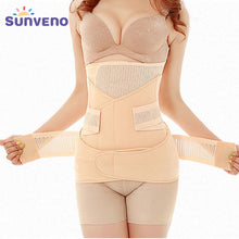 Load image into Gallery viewer, 3in1 Belly/Abdomen/Pelvis Postpartum Belt Body Recovery Shapewear Belly Slim Waist Cinchers Breathable Waist Trainer Corset
