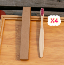 Load image into Gallery viewer, Eco Friendly Bamboo Soft Fibre Toothbrush
