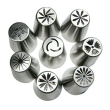 Load image into Gallery viewer, 7Pcs/set Tulip Icing Piping Nozzles Cake Decoration Tips 3d printer nozzle Biscuits Sugarcraft Pastry Baking Tool DIY
