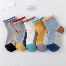 Load image into Gallery viewer, 5Pairs/lot Autmun Thick Baby Socks for Girls Cotton Newborn Boy Toddler Socks Baby Clothes Accessories Infant Baby Socks
