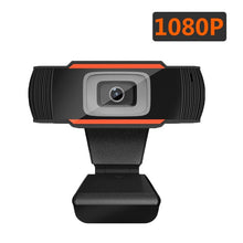Load image into Gallery viewer, 1080P 720p 480p HD Webcam with Mic Rotatable PC Desktop Web Camera Cam Mini Computer WebCamera Cam Video Recording Work
