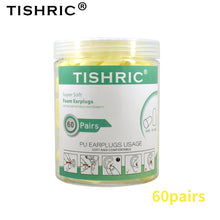 Load image into Gallery viewer, TISHRIC 30pair 35dB Earplugs Sleep Noice Reduction Cancelling Anti-noise Ear Protection For Travel Sleeping Ear Plugs noise
