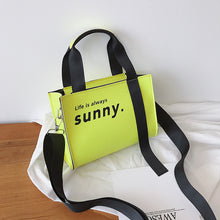 Load image into Gallery viewer, New summer portable shoulder bag fashion broadband Joker slung small square bag
