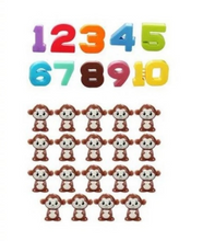 Load image into Gallery viewer, Monkey balance children early digital addition and subtraction toys
