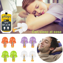Load image into Gallery viewer, 1Pair Anti-noise Earplug Sound Insulation Protection Earplugs Foam Ear Plug Sleeping Travel Soft Noise Reduction Ear Protector
