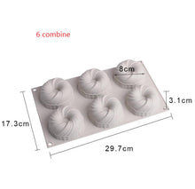 Load image into Gallery viewer, Diamond face love high quality DIY cake silicone mold
