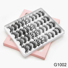 Load image into Gallery viewer, 8/20 Pairs 3D Mink Lashes Natural False Eyelashes Dramatic Volume Fake Lashes Makeup Eyelash Extension Silk Handmade Eyelashes
