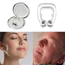 Load image into Gallery viewer, 1PC Magnetic Anti Snoring Nasal Dilator Stop Snore nose clip device Easy Breathe Improve Sleeping For Men/Women Dropshipping
