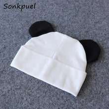 Load image into Gallery viewer, Baby Hat With Ears Cotton Warm Newborn Accessories Baby Girl Boy Winter spring Hat For Kids Infant Toddler Beanie Cap Girls Hat
