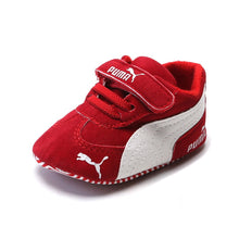 Load image into Gallery viewer, Baby Shoes 0-18M Infant Boys Girls Soft PU Leather Sneakers Moccasins De Bebe Anti-Slip Crib Shoes Newborn Toddler First Walkers
