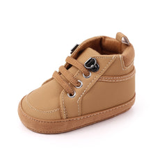 Load image into Gallery viewer, Baby Shoes Boy Newborn Infant Toddler Casual Comfor Cotton Sole Anti-slip PU Leather First Walkers Crawl Crib Moccasins Shoes
