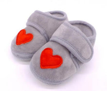 Load image into Gallery viewer, Baby Shoes Red Heart Newborn Pink Girls Infant Shoes Prewalkers Crib Shoes Nonslip Black Baby Boys 2019 New SandQ Baby Sweet
