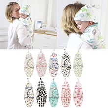 Load image into Gallery viewer, Baby Swaddle Blanket + Cap Newborn Cocoon Wrap Cotton Swaddling Bag Baby Envelope Sleep sack Bedding
