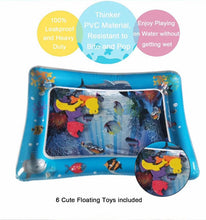 Load image into Gallery viewer, Baby Water Play Mat Tummy Time Toys Newborns Playmat PVC Toddler Baby Carpet Fun Activity Inflatbale Mat Gift For Kids
