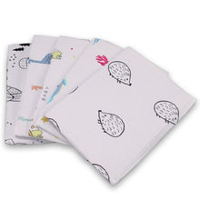 Load image into Gallery viewer, Bamboo Cotton Baby Blankets Newborn Soft Baby Blanket Muslin Swaddle Wrap Feeding Burp Cloth Towel Scarf Baby Stuff 60*60cm
