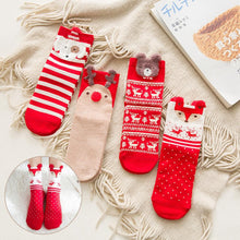 Load image into Gallery viewer, Cotton Christmas Socks Christmas Decorations for Home Xmas Gifts Christmas Decoration Navidad 2020 Noel Decor Natal New Year
