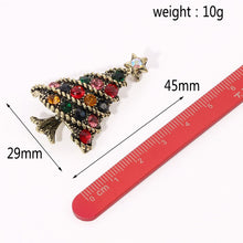 Load image into Gallery viewer, Crystal Christmas Tree Brooch Pins Wedding Collar Clip Scarf Buckle Accessory Fashion Jewelry Brooches Best Gift For Women
