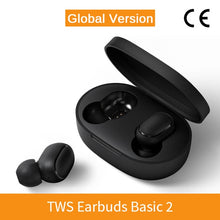 Load image into Gallery viewer, Xiaomi Redmi AirDots 2 Wireless Bluetooth 5.0 Charging Earphone Mi Ture Wireless Earbuds In-Ear stereo bass Earphones AI Control
