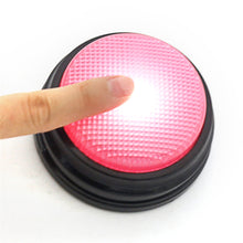 Load image into Gallery viewer, 1/4pcs Recordable Talking Button with Led Function Learning Resources Answer Buzzers Learning Taking Gifts Interactive Toy
