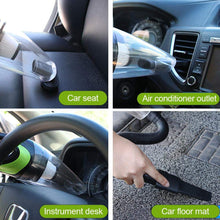Load image into Gallery viewer, 6500pa Strong Power Car Vacuum Cleaner DC 12V 120W Cordless Wet and Dry Dual Use Auto Portable Vacuums Cleaner For home Office
