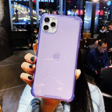 Load image into Gallery viewer, Lovebay Shockproof Bumper Transparent Silicone Phone Case For iPhone 11 Pro 7 8 6S Plus SE 2020 X XR XS Max TPU Protection Cover
