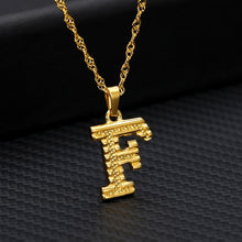 Load image into Gallery viewer, Capital Letter Initial Necklace For Women Stainless Steel Gold A-Z Alphabet Pendant Necklace Jewelry Christmas Gift Bijoux Femme
