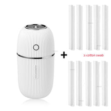 Load image into Gallery viewer, M Humidifier 300ML Ultrasonic USB Aroma Essential Oil Diffuser Romantic Color Night Lamp Mist Maker Humidificador Portable

