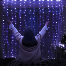 Load image into Gallery viewer, Christmas Decorations for Home 3m 100/200/300 LED Curtain String Light Flash Fairy Garland Happy New Year 2021 Noel Navidad 2020
