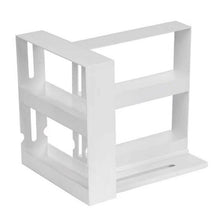 Load image into Gallery viewer, Double Layer Multi-Function Storage Rack Rotating Kitchen Organizer Seasoning Spice Jar Holder
