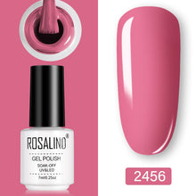 Load image into Gallery viewer, ROSALIND Gel Polish Set UV Vernis Semi Permanent Primer Top Coat 7ML Poly Varnish Gel Nail Art Manicure Gel Lak Polishes Nails
