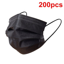 Load image into Gallery viewer, 24h Fast Shipping Hot Sale 3-layer Mask 100 Pcs Face Mouth Masks Non Woven Mascarillas Disposable Anti-Dust Masks Earloops Masks
