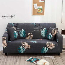 Load image into Gallery viewer, Drop Shipping Stretch Slipcovers Sectional Elastic Universal Spandex Gray Color Sofa Cover for Couch Armchair 1/2/3 Seater

