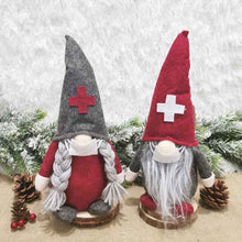 Load image into Gallery viewer, 2020 new Christmas decorations doctors and nurses faceless dolls Christmas elves decoration gifts Christmas dolls
