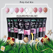 Load image into Gallery viewer, Gel Nail Polish Kit Gel Builder Set Poly gel UV LED Lamp For Manicure Soak Off Gel Varnish For Poly gel Set Dryer Machine
