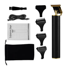 Load image into Gallery viewer, Electric Hair Clipper Rechargeable Beard Trimmer for Men Kids Barber Hair Cutting Machine Razor Cordless 0mm T-blade Cutter 45
