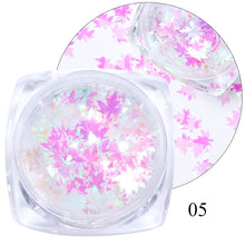 Load image into Gallery viewer, Holographic Powder on Nails Laser Silver Glitter Chrome Nail Powder DIP Shimmer Gel Polish Flakes for Manicure Pigment CH1028-4
