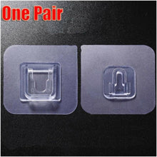 Load image into Gallery viewer, double sided adhesive wall hooks Wall Hanger Transparent Suction Cup Sucker Hook Double-Sided Adhesive Wall Hooks Dropshipping
