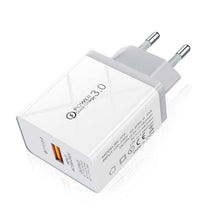 Load image into Gallery viewer, Lovebay 48W Quick Charger 3.0 USB Charger For iphone Samsung  Tablet EU US Plug Wall Mobile Phone Charger Adapter Fast Charging
