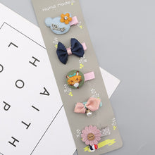 Load image into Gallery viewer, Cute girl hairpin hair accessories Korean princess version of the headdress girl birthday gift flower headdress hairpin gift
