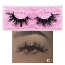 Load image into Gallery viewer, Visofree 5D Mink Eyelashes Long Lasting Mink Lashes Natural Dramatic Volume Eyelashes Extension Thick Long 3D False Eyelashes
